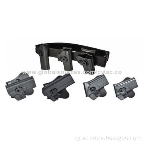 Tactical Glock Dual Mag Pouch with Paddle for Glock 17/19/23/32 Pistols Gen 1 2 3 4